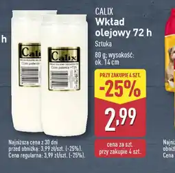 ALDI Wkład olejowy Calix oferta