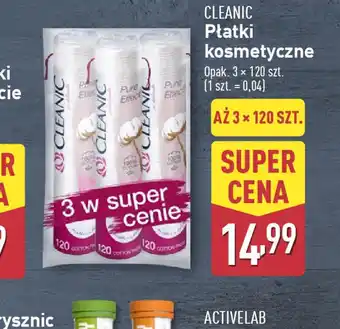 ALDI Płatki kosmetyczne Cleanic oferta