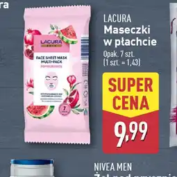 ALDI Lacura Maseczki w płachcie oferta