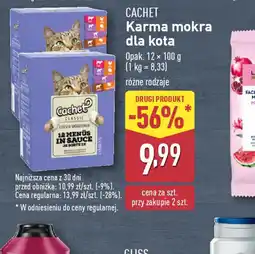 ALDI Karma mokra dla kota Cachet oferta