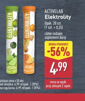 ALDI Activelab Elektrolity oferta