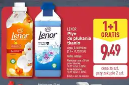 ALDI Płyn do płukania Lenor oferta