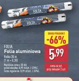 ALDI Folia aluminiowa oferta