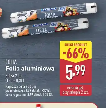 ALDI Folia aluminiowa oferta
