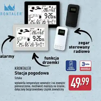 ALDI Stacja pogodowa Krontaler oferta
