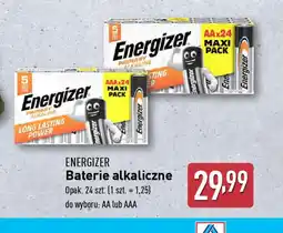 ALDI Baterie alkaliczne Energizer oferta