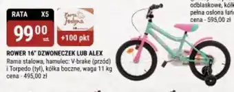 bi1 Rower 16" dzwoneczek lub alex oferta