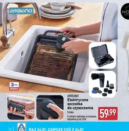 ALDI Elektryczna szczotka do czyszczenia Ambiano oferta