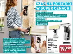 ALDI Elektryczna myjka do okien Kärcher Window Vac KWI 1 Plus C oferta