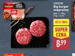 ALDI Big Burger wieprzowy Sokołów oferta