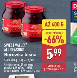 ALDI Borówka leśna Sweet Valley/All Seasons oferta