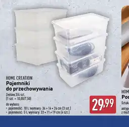 ALDI Pojemniki do przechowywania Home Creation oferta