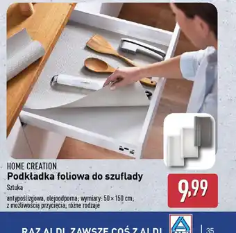 ALDI Podkładka foliowa do szuflady Home Creation oferta