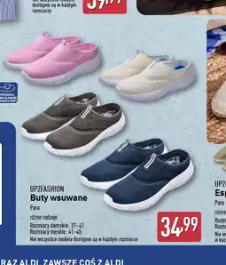 ALDI Buty wsuwane UP2FASHION oferta