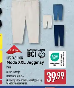 ALDI UP2FASHION Moda XXL Jegginsy oferta