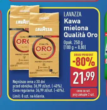 ALDI Kawa mielona Lavazza Qualita Oro oferta
