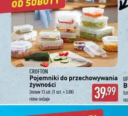 ALDI Pojemniki do przechowywania żywności Crofton oferta
