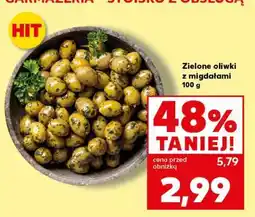 Kaufland Zielone oliwki z migdałami 100 g oferta