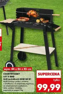 Kaufland COUNTRYSIDE LET'S BBQ Grill na kółkach GGW 84 B1 oferta
