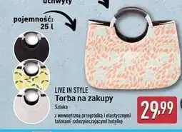 ALDI Torba na zakupy Live In Style oferta
