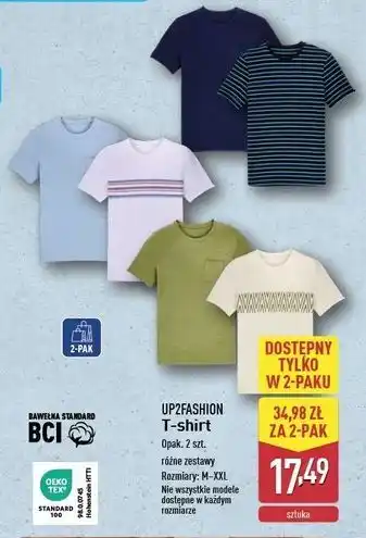 ALDI T-shirt męski m-xxl Up2Fashion oferta