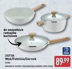 ALDI Patelnia aluminiowa 24 cm Crofton oferta