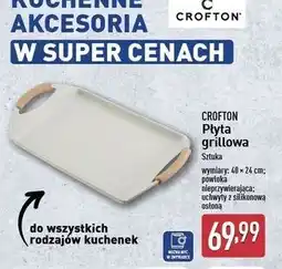 ALDI Płyta grillowa 40 x 24 cm Crofton oferta