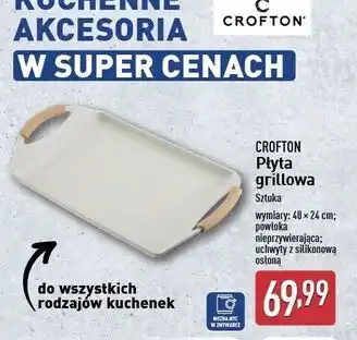 ALDI Płyta grillowa 40 x 24 cm Crofton oferta