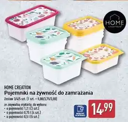 ALDI Pojemniki do zamrażania żywności 0.5 l 157 x 118 125 mm Home Creation oferta