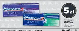 Netto Pasta do zębów extreme mint kiss Blend-A-Med 3D White oferta