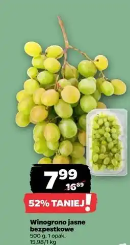 Netto Winogrono jasne bezpestkowe oferta