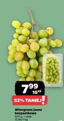 Netto Winogrono jasne bezpestkowe oferta