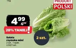 Netto Sałata rzymska mini polska oferta