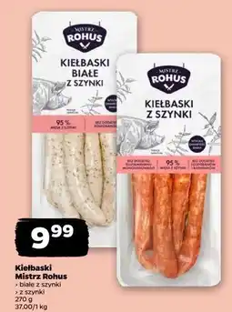 Netto Kiełbaski z szynki Mistrz Rohus oferta