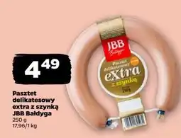 Netto Pasztet delikatesowy extra z szynką Jbb Bałdyga oferta