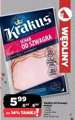 Netto Szynka biała od szwagra Krakus Animex oferta