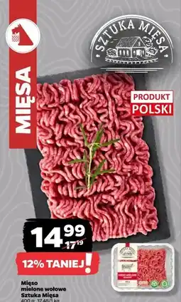 Netto Mięso mielone wołowe Sztuka Mięsa Netto oferta