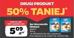 Netto Ser mozzarella - plastry Mlekpol oferta