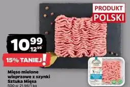 Netto Mięso mielone wieprzowe z szynki Sztuka Mięsa Netto oferta