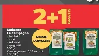 Netto Makaron spaghetti La Campagna oferta