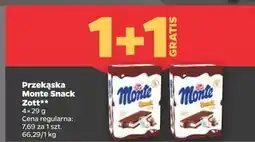 Netto Baton mleczny Zott Monte Snack oferta