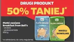 Netto Płatki owsiane gruboziarniste Bell's oferta
