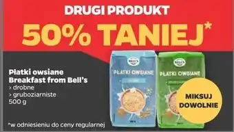 Netto Płatki owsiane gruboziarniste Bell's oferta