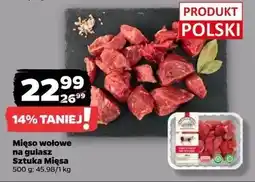 Netto Mięso wołowe na gulasz Sztuka Mięsa Netto oferta