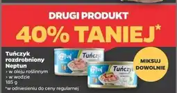 Netto Tuńczyk rozdrobniony w oleju roślinnym Neptun oferta