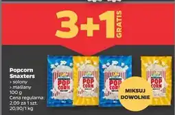 Netto Popcorn maślany Snaxters oferta
