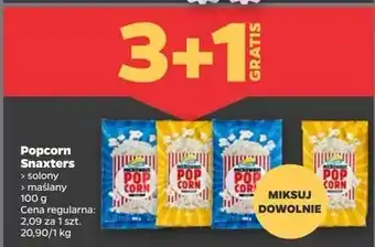 Netto Popcorn maślany Snaxters oferta