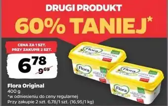 Netto Margaryna original Flora Omega 3&6 oferta