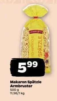Netto Makaron spaetzle Armbruster oferta