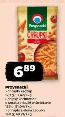 Netto Chrupki zielona cebulka Przysnacki oferta